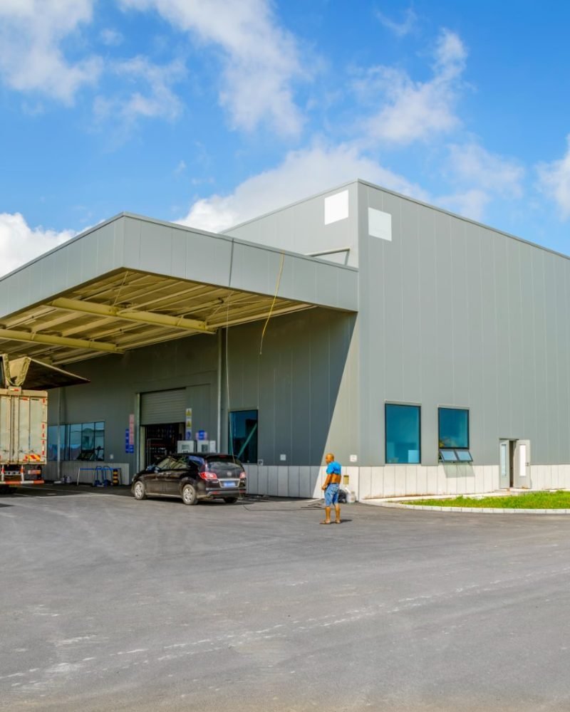 Warehouse logistics building